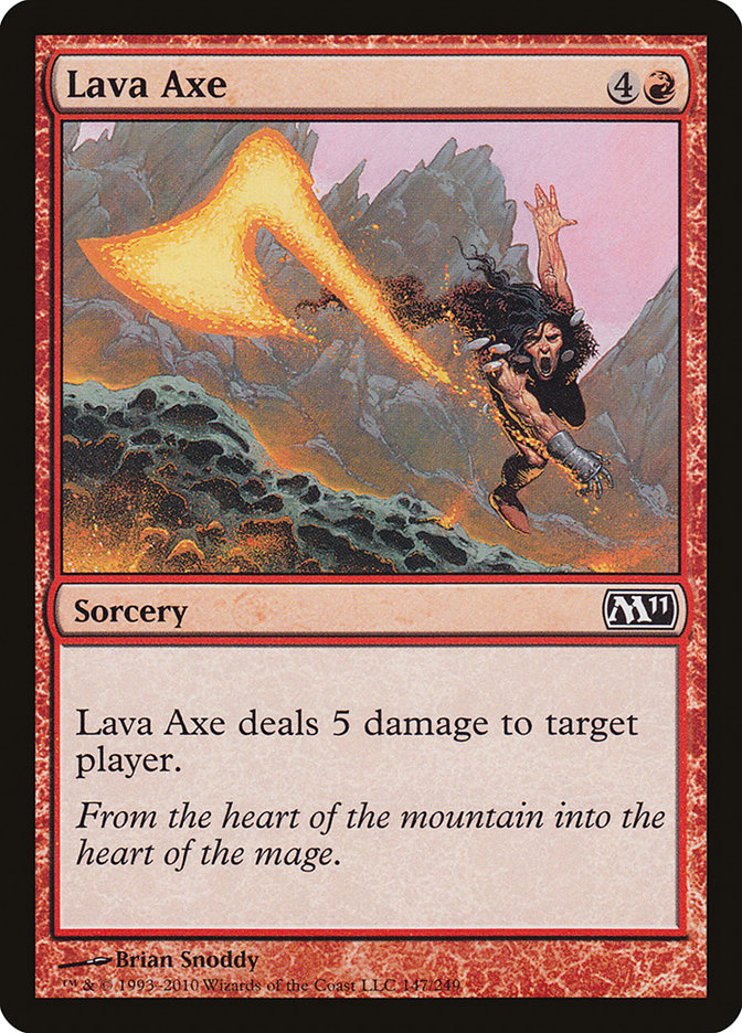 Lava Axe [Core Set 2011]