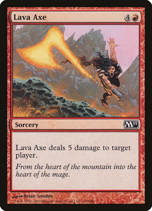 Lava Axe [Core Set 2011]