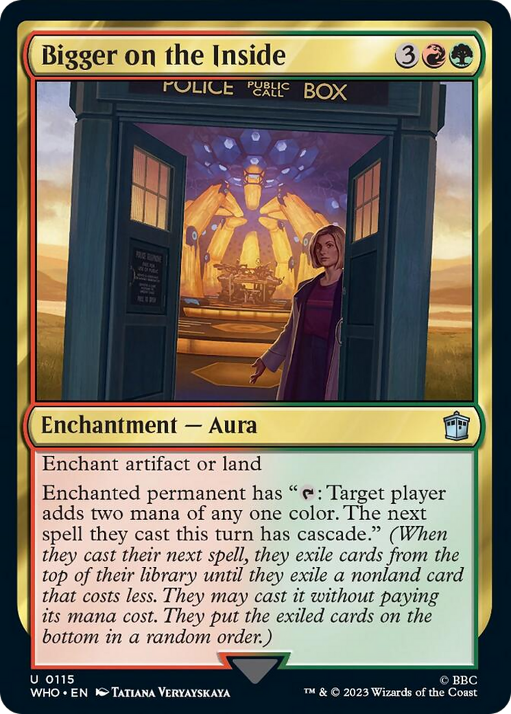Bigger on the Inside [Doctor Who] [Foil]