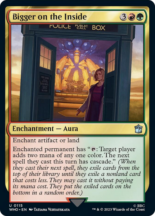 Bigger on the Inside [Doctor Who] [Foil]