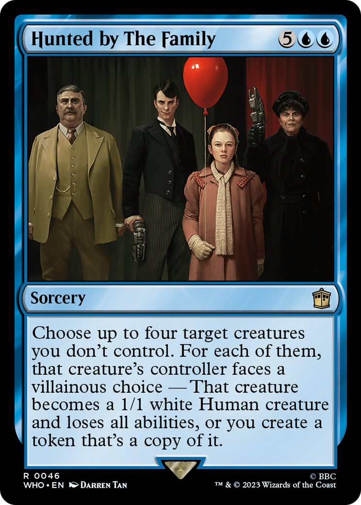 Hunted by The Family [Doctor Who] [Foil]