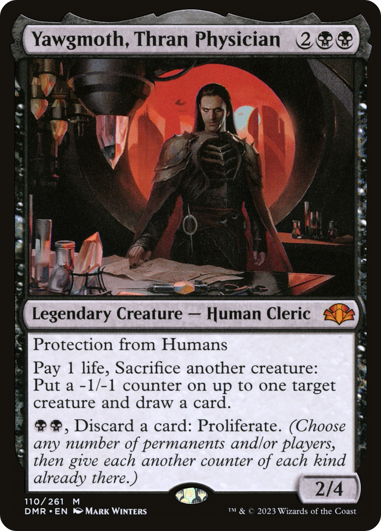 Yawgmoth, Thran Physician [Dominaria Remastered] [Foil]