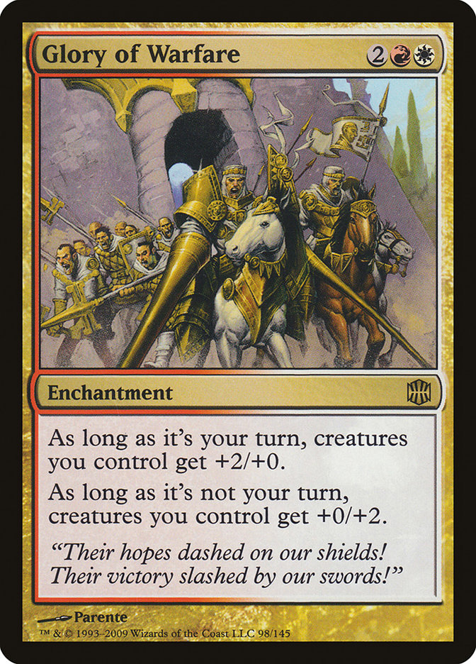 Glory of Warfare [Alara Reborn] [Foil]