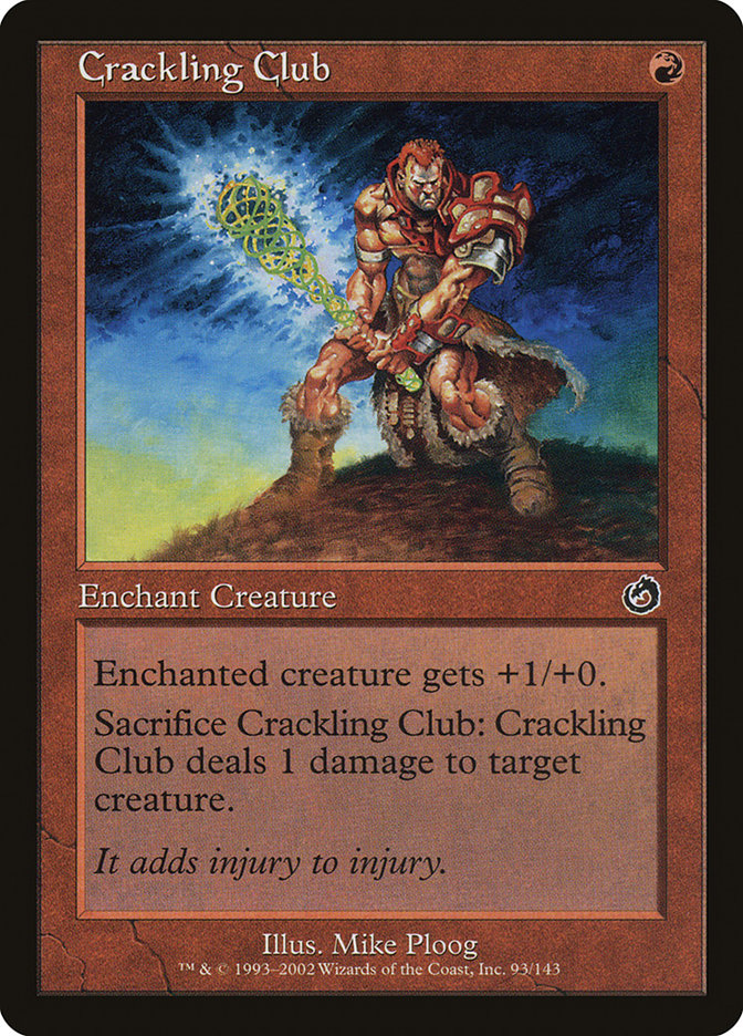 Crackling Club [Torment] [Foil]