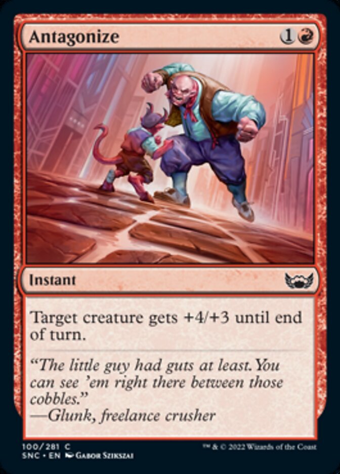 Antagonize [Streets of New Capenna] [Foil]