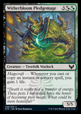 Witherbloom Pledgemage [Strixhaven: School of Mages] [Foil]