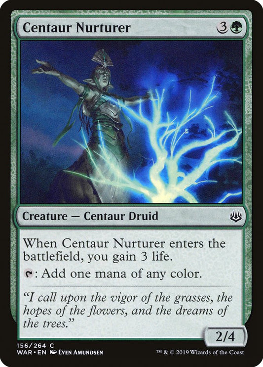 Centaur Nurturer [War of the Spark] [Foil]