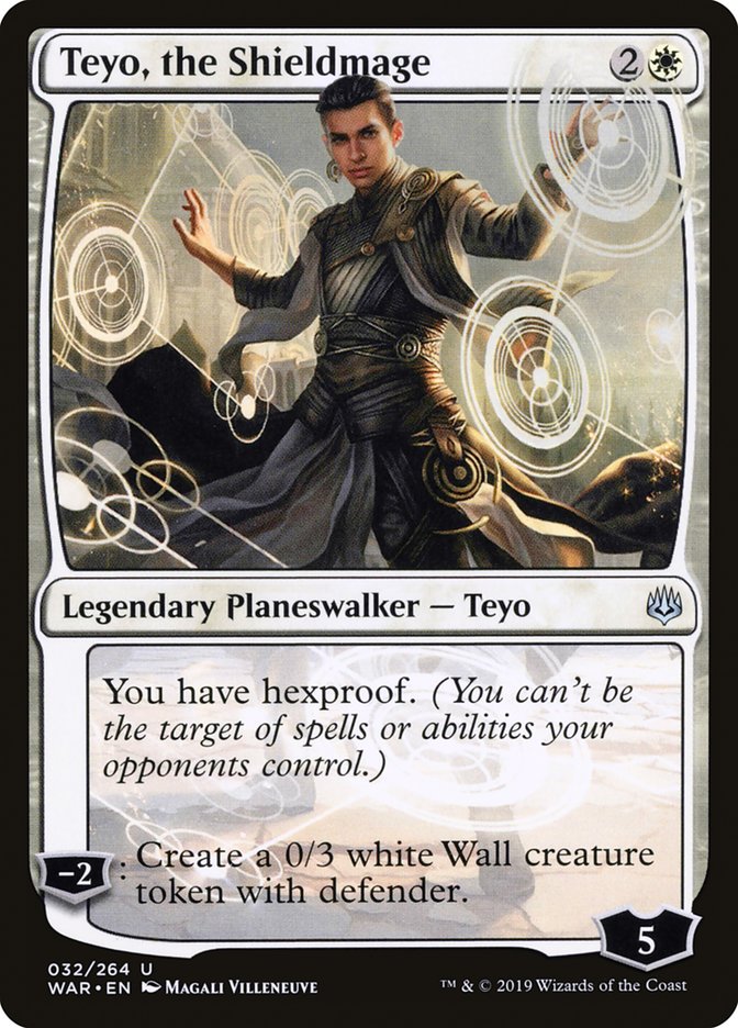 Teyo, the Shieldmage [War of the Spark] [Foil]