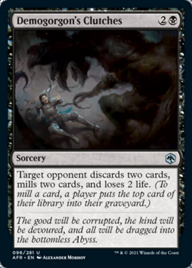 Demogorgon's Clutches [Dungeons & Dragons: Adventures in the Forgotten Realms] [Foil]