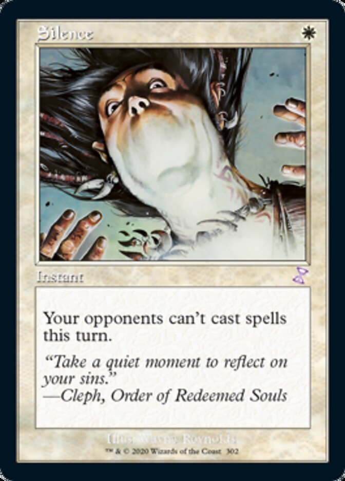 Silence (Timeshifted) [Time Spiral Remastered] [Foil]