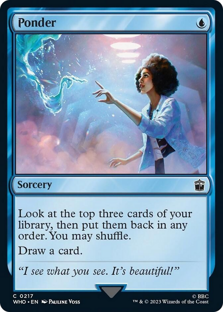 Ponder [Doctor Who] [Foil]