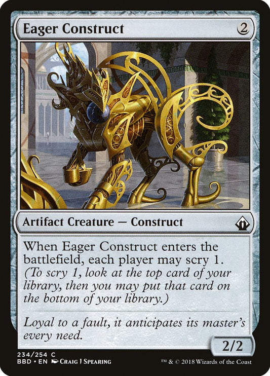 Eager Construct [Battlebond] [Foil]