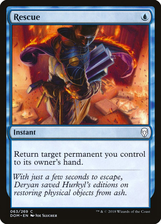 Rescue [Dominaria] [Foil]