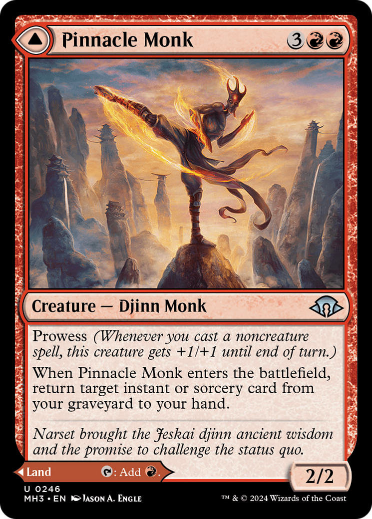 Pinnacle Monk [Modern Horizons 3] [Foil]