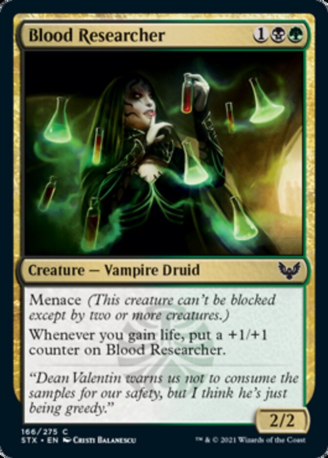 Blood Researcher [Strixhaven: School of Mages] [Foil]