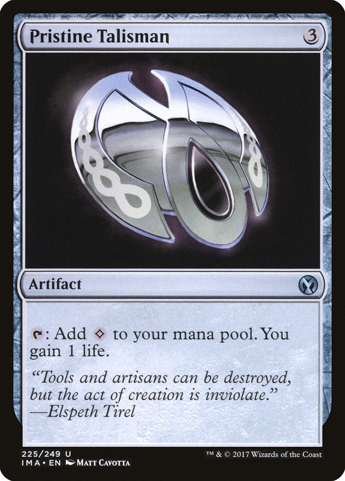 Pristine Talisman [Iconic Masters] [Foil]