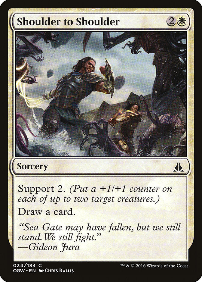 Shoulder to Shoulder [Oath of the Gatewatch] [Foil]