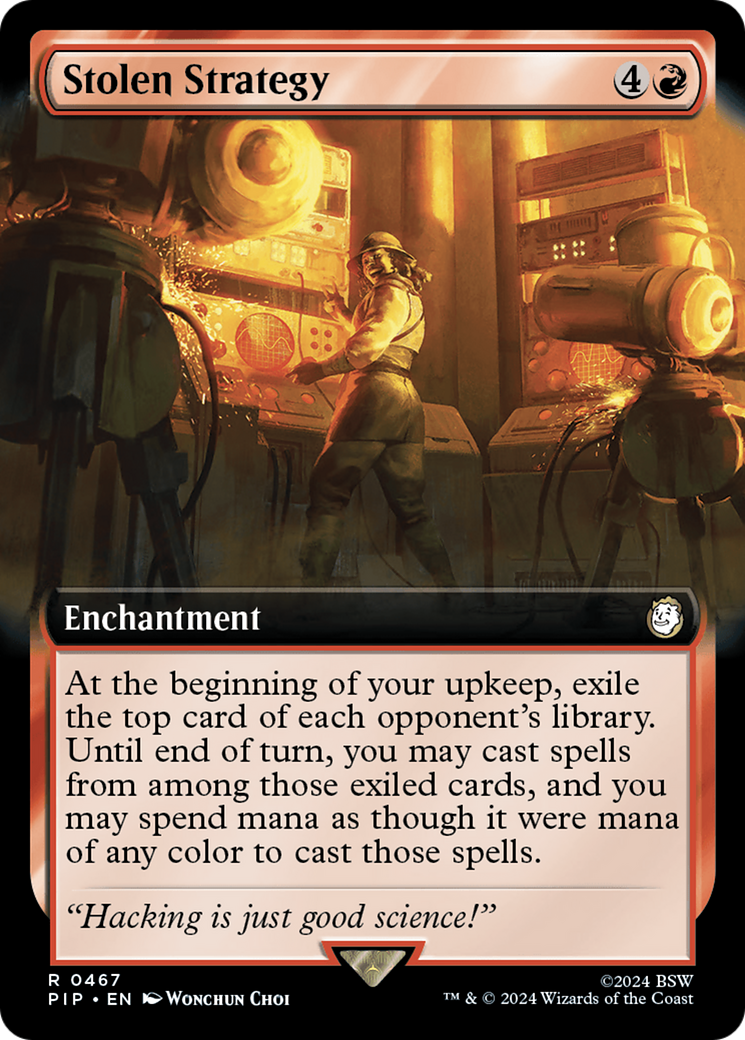 Stolen Strategy (Extended Art) [Fallout] [Foil]