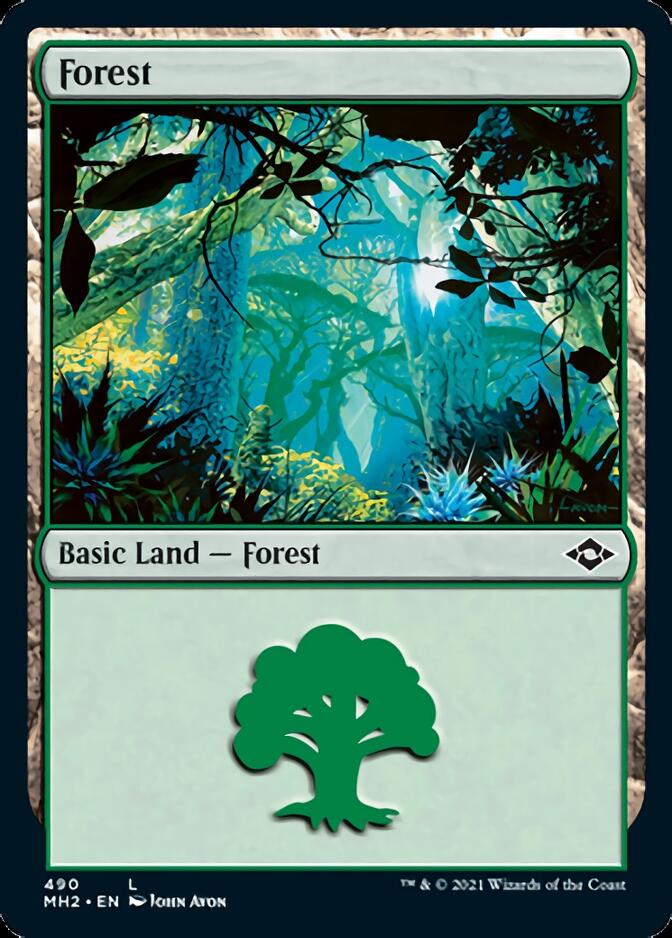 Forest (490) [Modern Horizons 2] [Foil]
