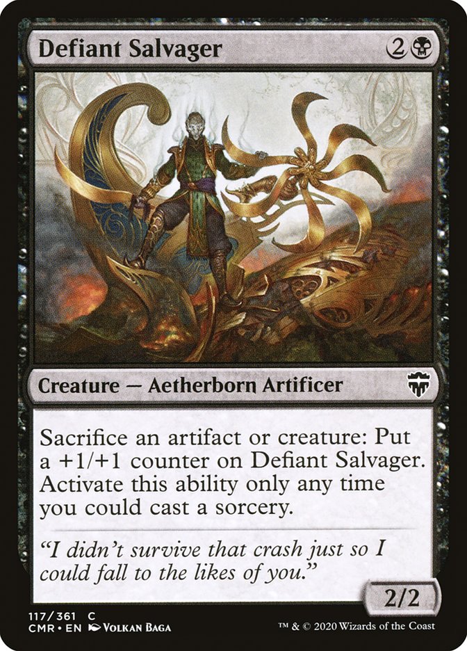 Defiant Salvager [Commander Legends] [Foil]
