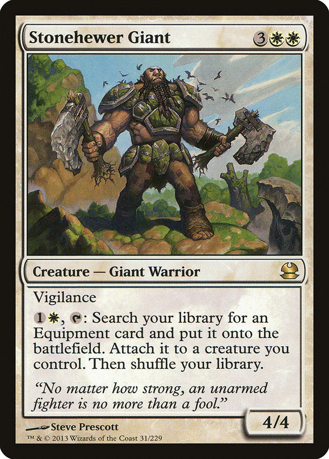 Stonehewer Giant [Modern Masters] [Foil]