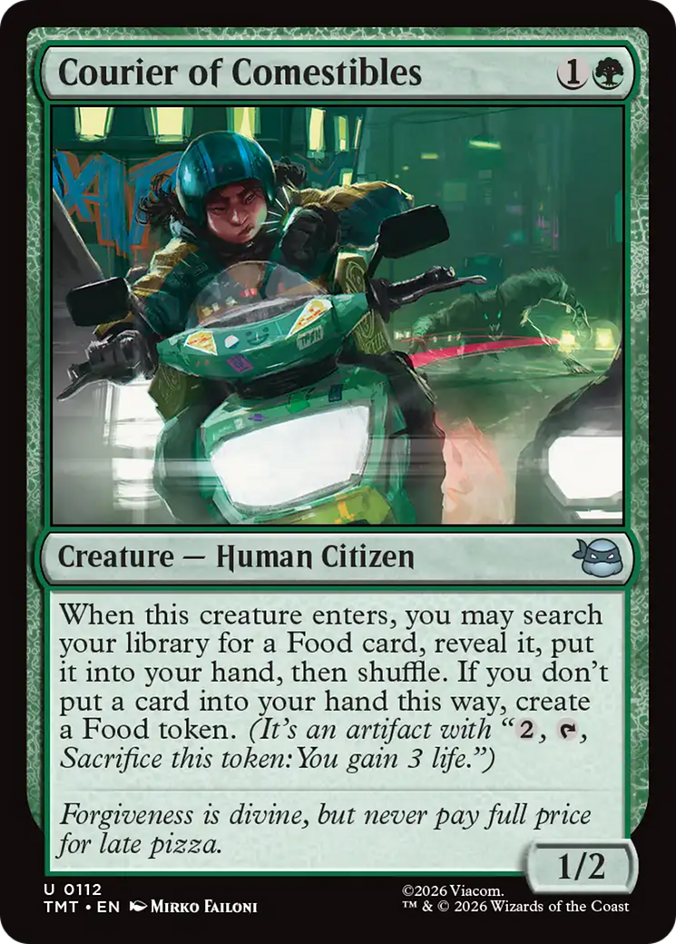 Courier of Comestibles [Teenage Mutant Ninja Turtles] [Foil]