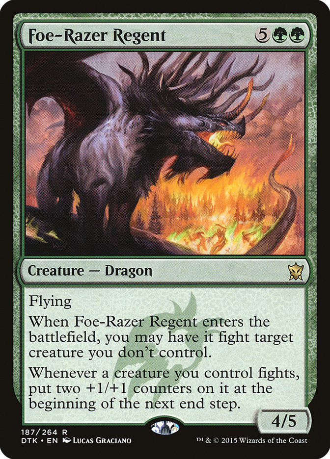 Foe-Razer Regent [Dragons of Tarkir] [Foil]