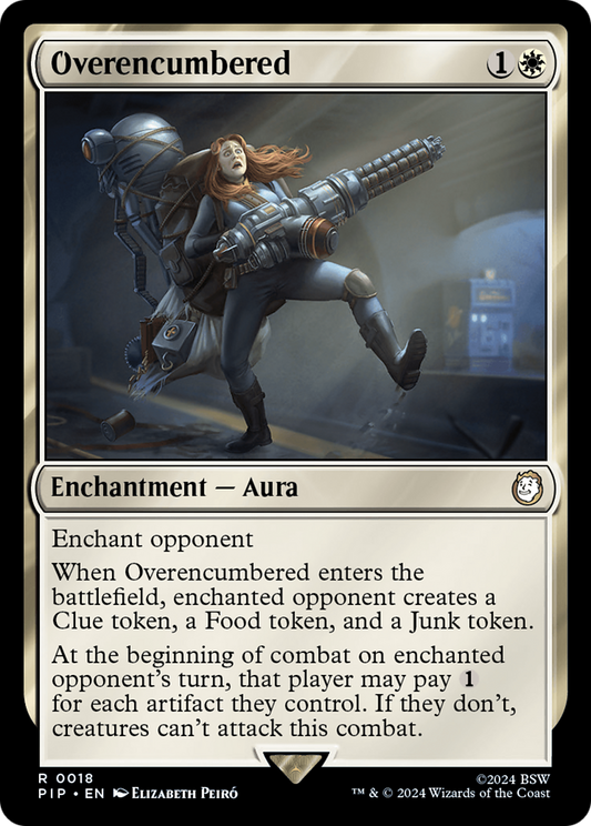 Overencumbered [Fallout] [Foil]