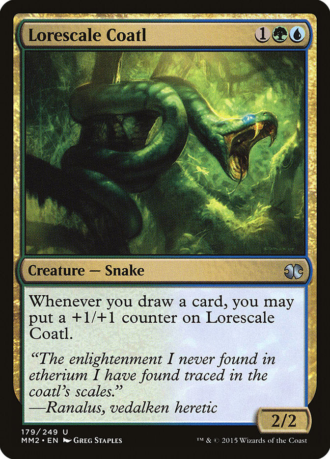 Lorescale Coatl [Modern Masters 2015] [Foil]