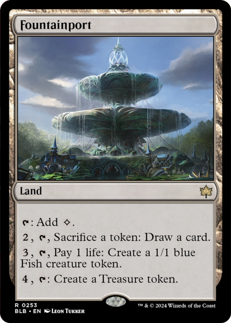 Fountainport [Bloomburrow] [Foil]