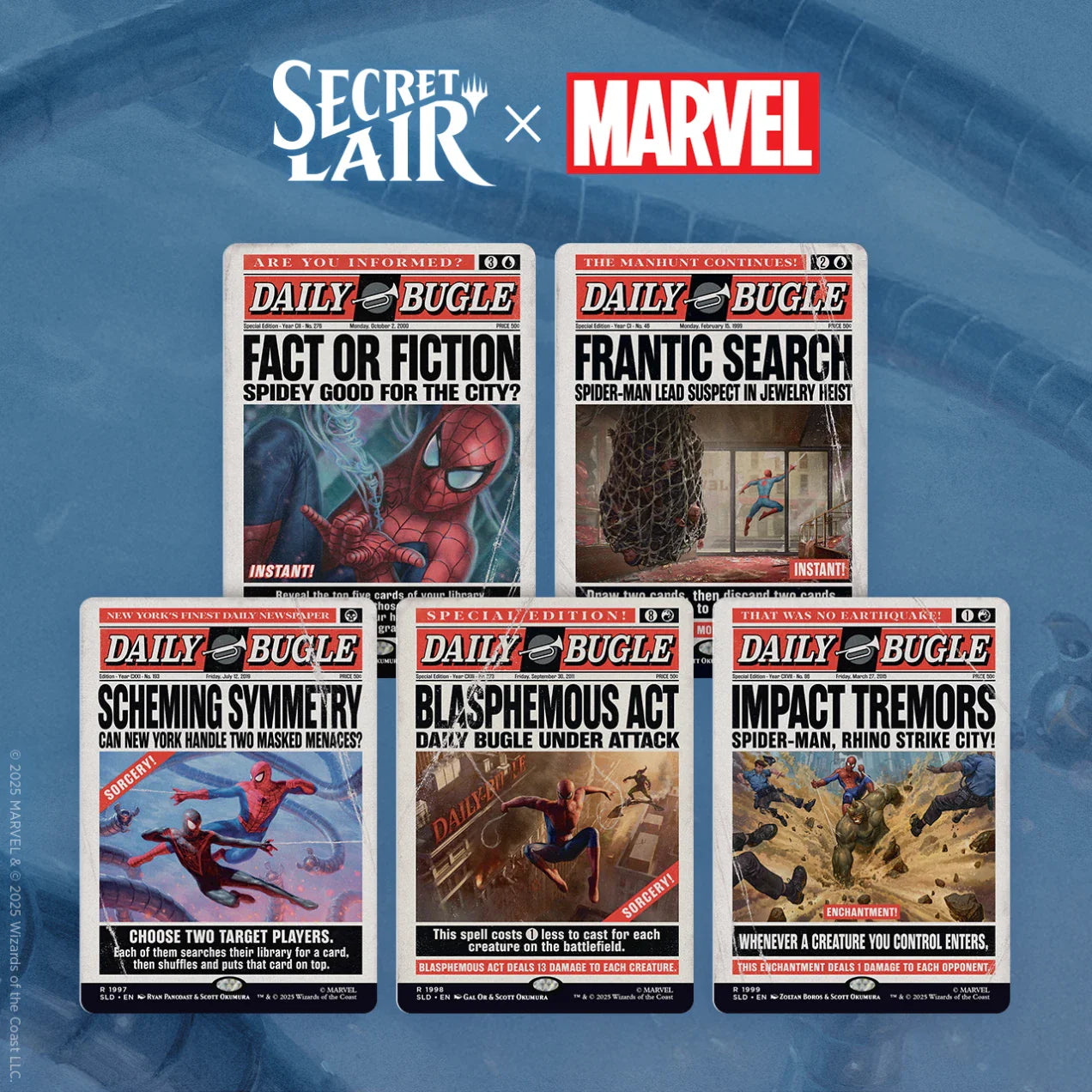 Secret Lair x Marvel's Spider-Man: Daily Bugle Breaking News Non- Foil