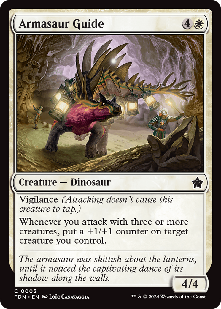 Armasaur Guide [Foundations] [Foil]
