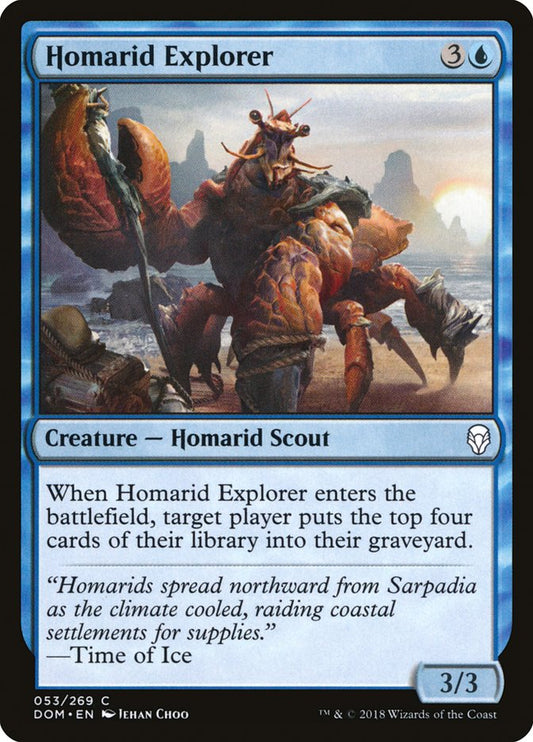 Homarid Explorer [Dominaria] [Foil]