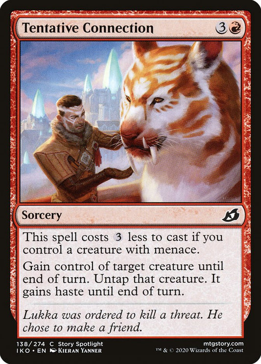 Tentative Connection [Ikoria: Lair of Behemoths] [Foil]