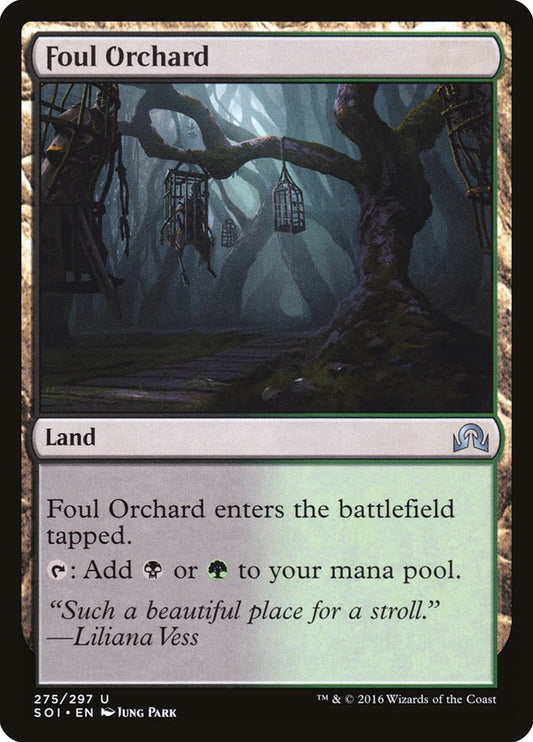 Foul Orchard [Shadows over Innistrad] [Foil]