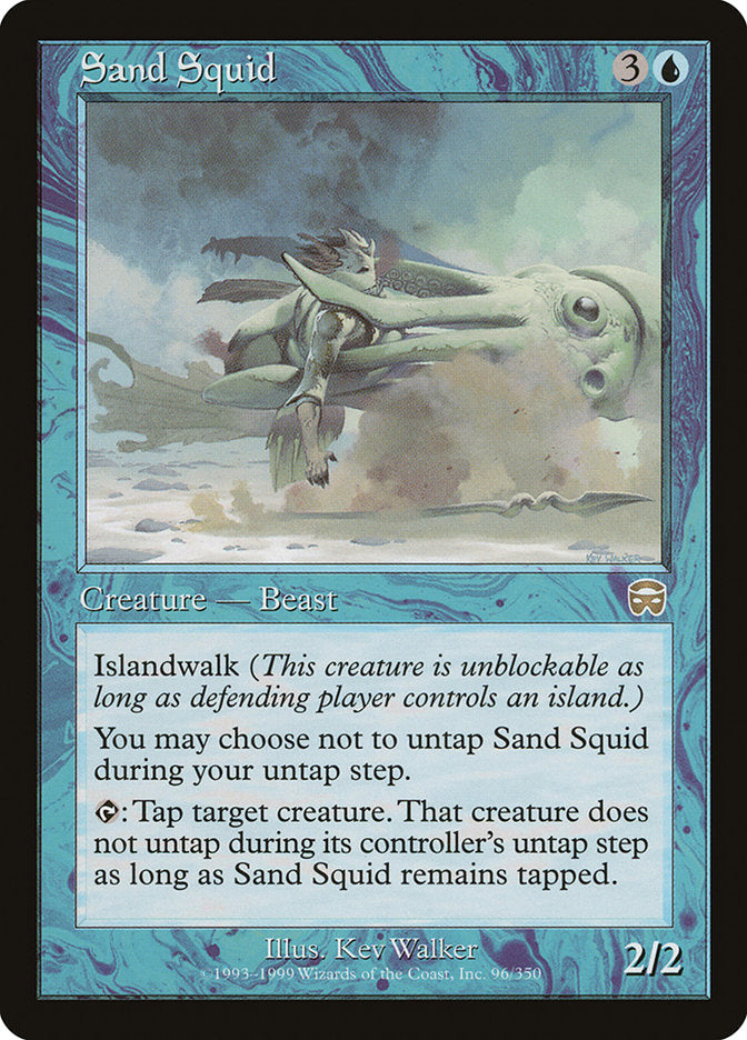 Sand Squid [Mercadian Masques] [Foil]