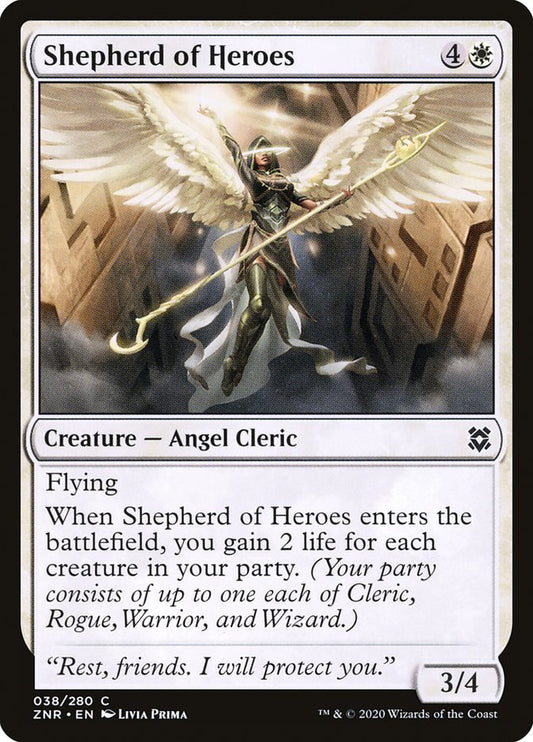 Shepherd of Heroes [Zendikar Rising] [Foil]