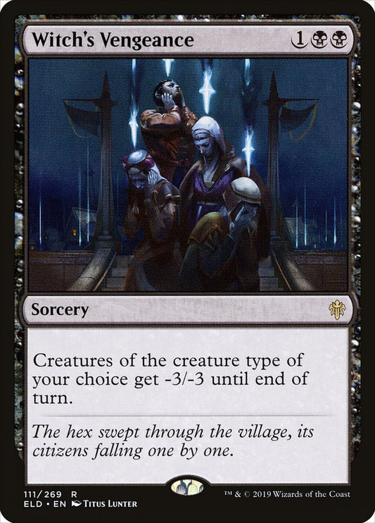 Witch's Vengeance [Throne of Eldraine] [Foil]