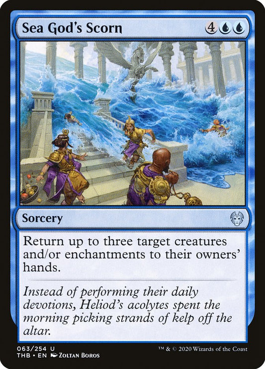 Sea God's Scorn [Theros Beyond Death] [Foil]