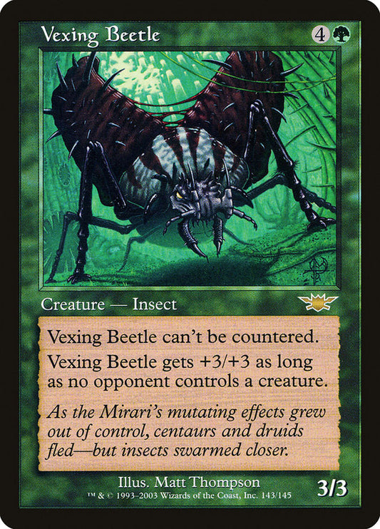 Vexing Beetle [Legions] [Foil]