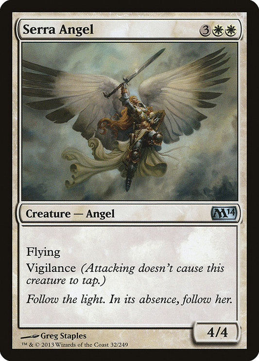 Serra Angel [Core Set 2014] [Foil]