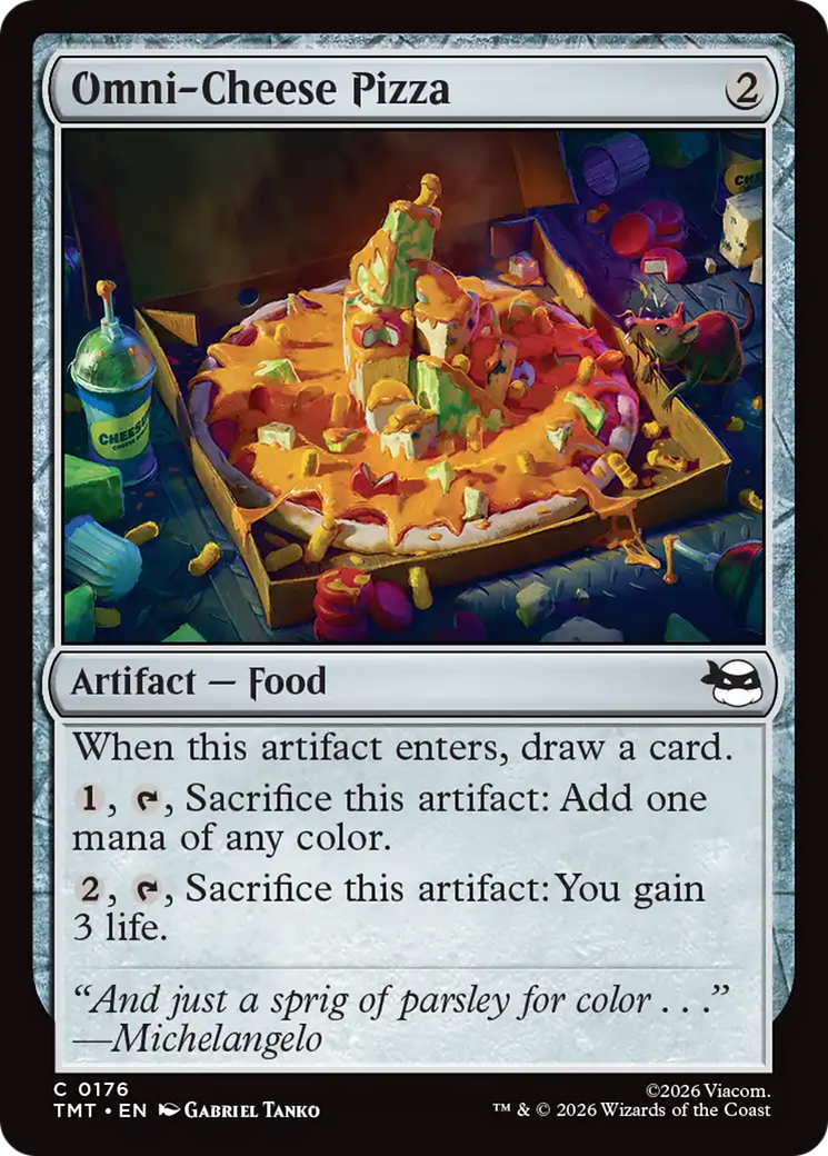 Omni-Cheese Pizza [Teenage Mutant Ninja Turtles] [Foil]