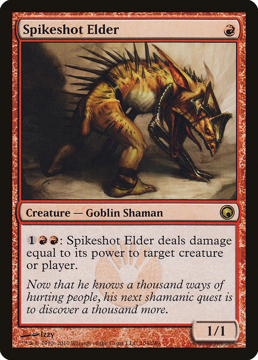 Spikeshot Elder [Scars of Mirrodin] [Foil]