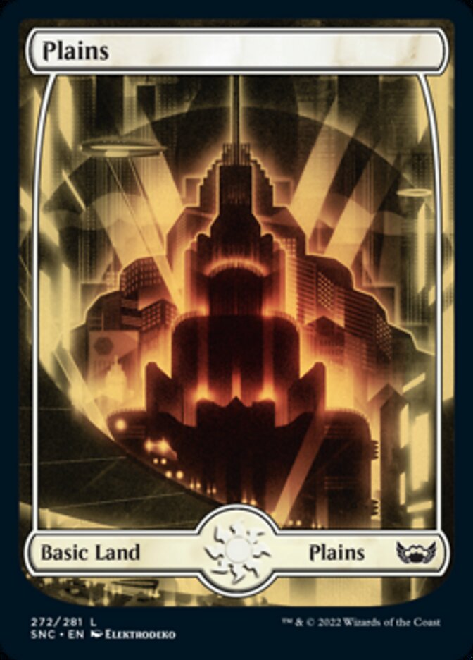 Plains (272) [Streets of New Capenna] [Foil]