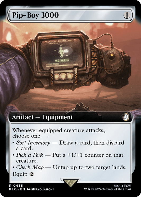 Pip-Boy 3000 (Extended Art) [Fallout] [Foil]