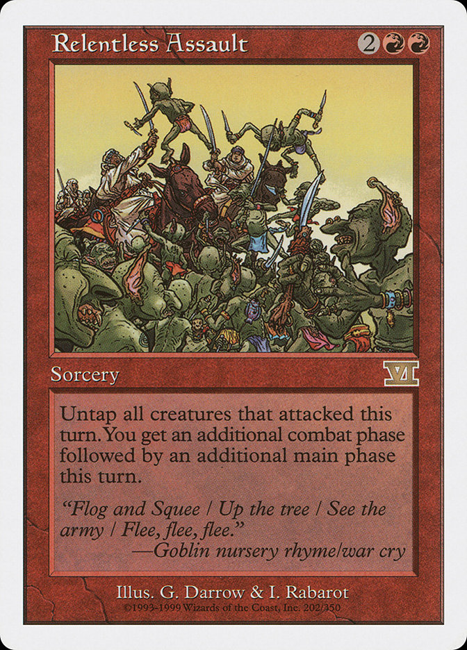 Relentless Assault [Sixth Edition]