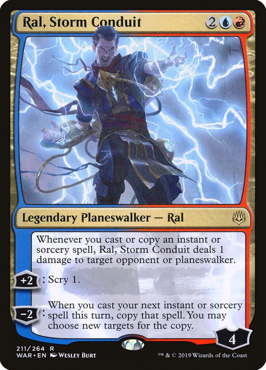 Ral, Storm Conduit [War of the Spark] [Foil]