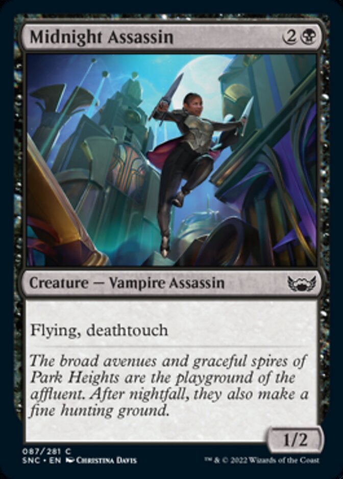 Midnight Assassin [Streets of New Capenna] [Foil]