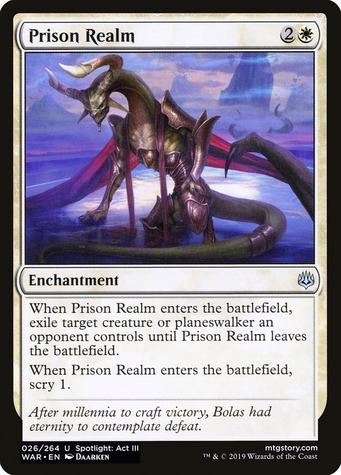Prison Realm [War of the Spark] [Foil]