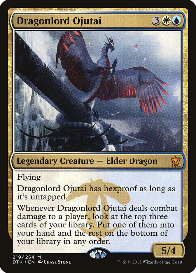 Dragonlord Ojutai [Dragons of Tarkir] [Foil]